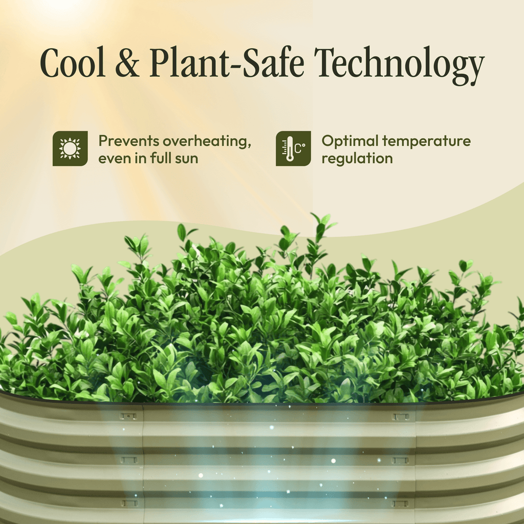 Raised Garden Bed – Durable Outdoor Planter Box for Vegetables, Herbs & Flowers